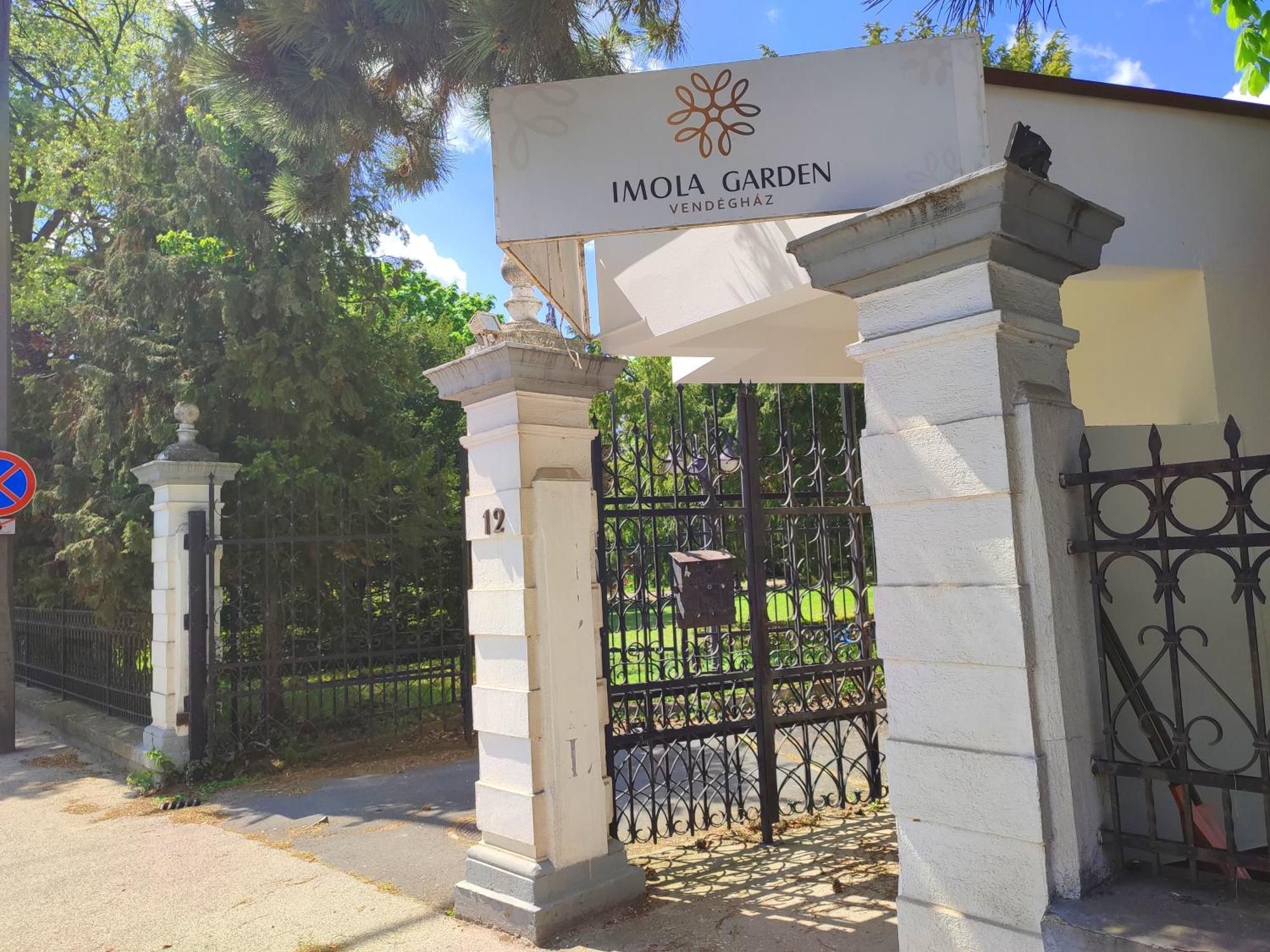 Imola Garden Vendeghaz Hotel Balatonfured Bagian luar foto